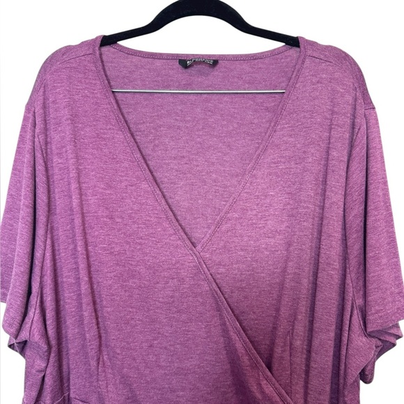 Bloomchic Wrap Top Pink - Picture 3 of 9